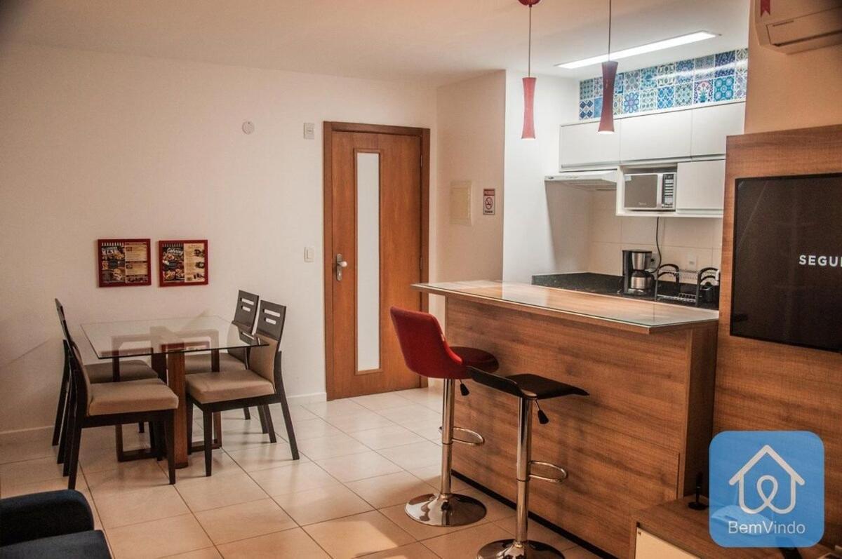 Apartamento Completo Ao Lado Do Salvador Shopping Esterno foto